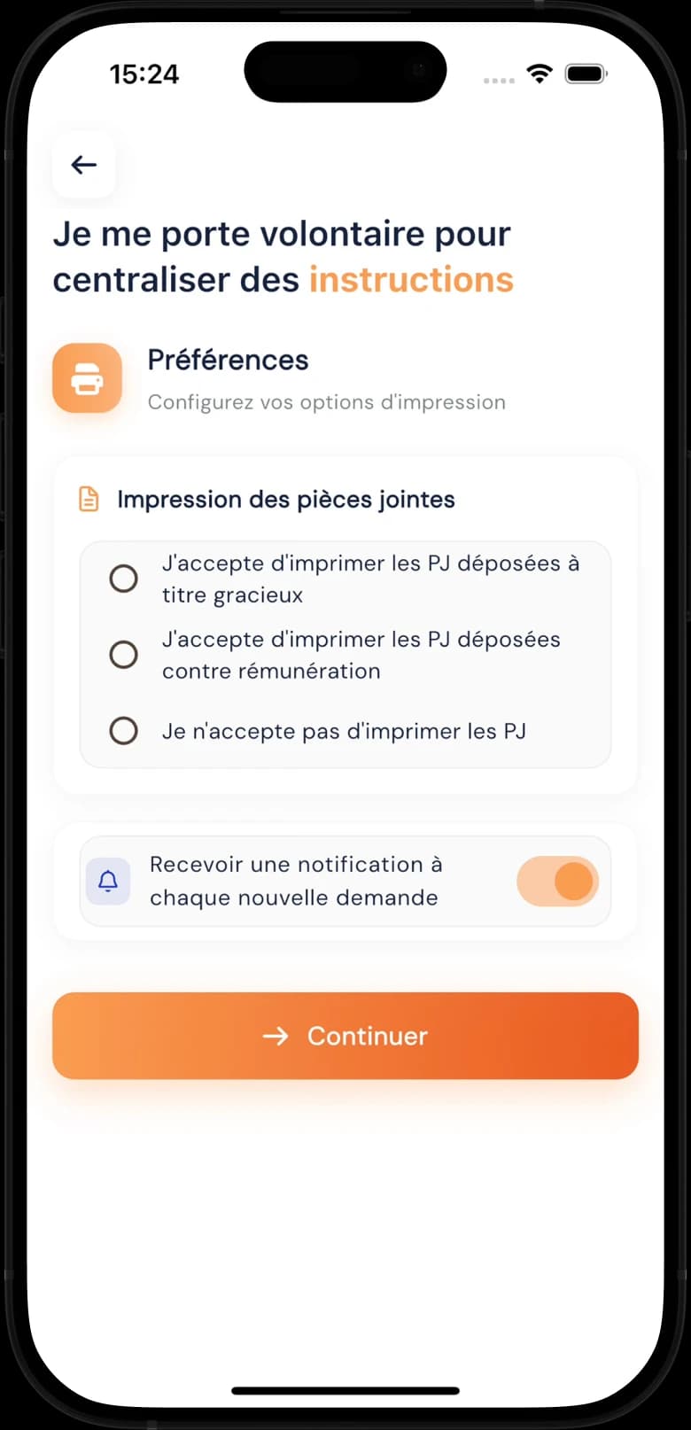 Communiquer une pièce